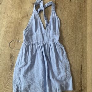 Abercrombie & Fitch blue mini dress/romper size small